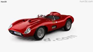 Ferrari 335 s spider scaglietti 1957 3d ...