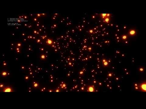 NBody Simulation in OpenFrameworks - YouTube