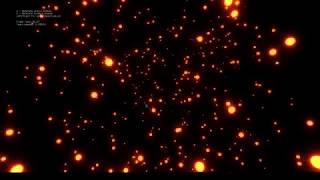 NBody Simulation in OpenFrameworks