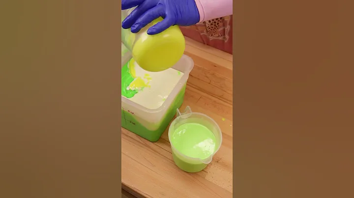 frozen margarita soap making 🍹 #handmade #soap