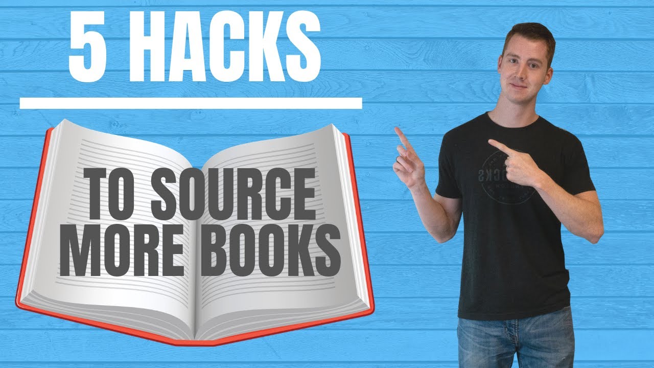 5 Hacks to Source More Books to Sell Amazon FBA for Beginners - YouTube