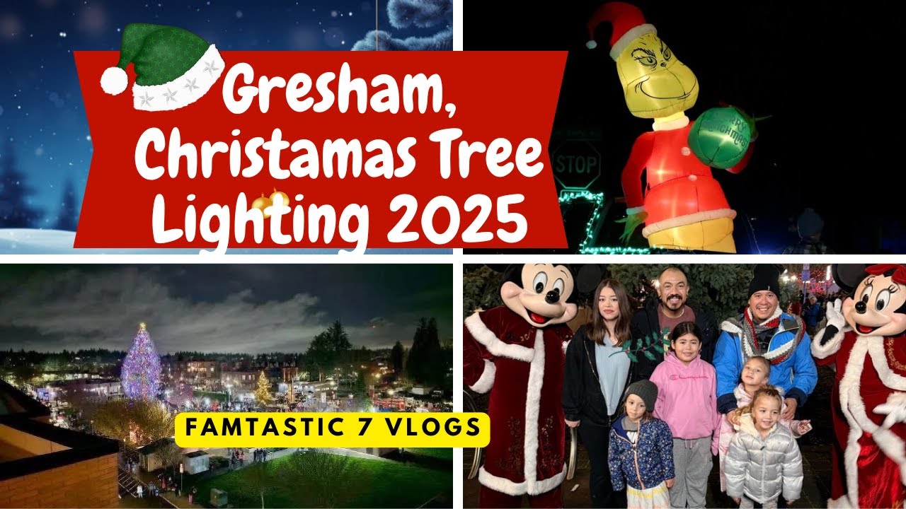 Gresham Christmas Tree Lighting 2025