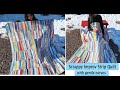 Scrappy Improv Quilt - Soft Curves Free Piecing - Sewing tutorial