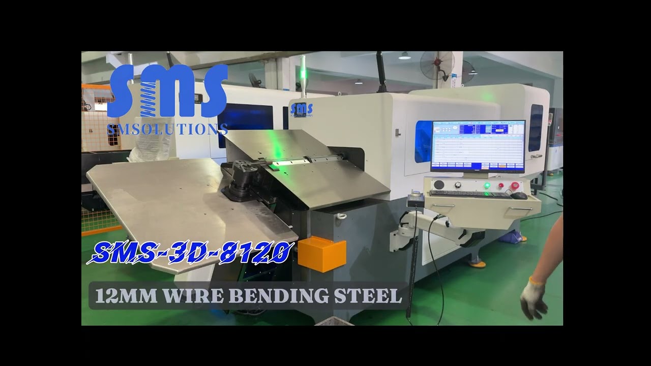 SMS 3D 8120 CNC WIRE BENDING MACHINE