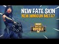 14 Frag Win NEW FATE Skin NEW Minigun Meta? - Fortnite Battle Royale Gameplay - Ninja