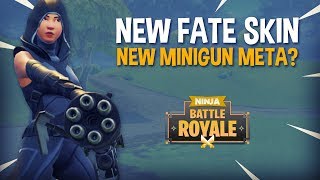 14 Frag Win NEW FATE Skin NEW Minigun Meta? - Fortnite Battle Royale Gameplay - Ninja