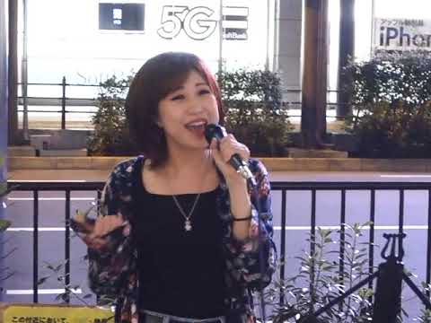 堀切千色「マリーゴールド」(あいみょん)、梅田周辺、２１.０９.２３