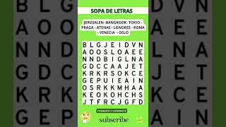 SOPA De LETRAS /Juegos para ADULTO MAYOR / Cogni Quiz / Niveles: FACIL, MEDIO, DIFICIL screenshot 5