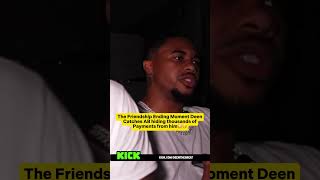Deen Caught AB hiding thousands of payments from him snaking him😳☠️#deenthegreat #adrienbroner