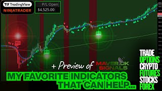 My Favorite Indicators for Futures, Stocks, Options, Crypto, Forex etc! NinjaTrader and TradingView