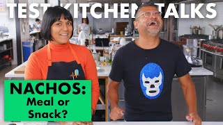 Pro Chefs Decide if 9 Foods are a Meal or a Snack | Test Kitchen Talks | Bon Appétit