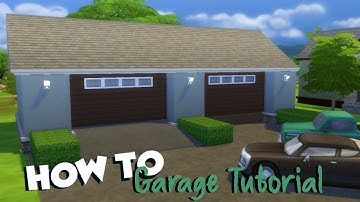 The Sims 4| -How To -| Garage Tutorial