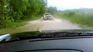 Driving threw deep water in h3
