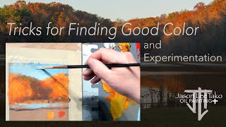 How to Identify Colors for a Landscape Painting (and most any other subject)