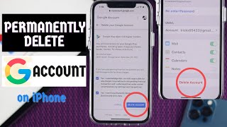 remove google account from iphone (including 2 ways temporarily and permanently!)