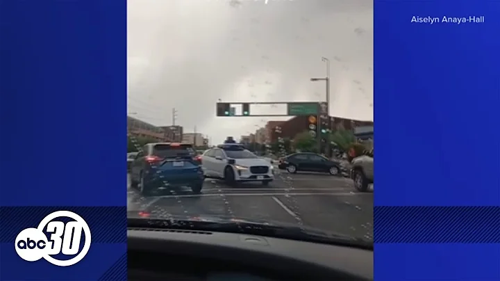 Self-driving Waymo car goes wrong way into oncoming traffic in Arizona