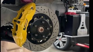 Honda/Acura 6 Piston Big Brake Kit Tl S 4 Piston Big Brake Kit From Dc5creations