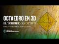Construye el Octaedro en 3D: Toroide Cognitivo Paso a Paso | Geometría Sagrada | Monique Dumoulin