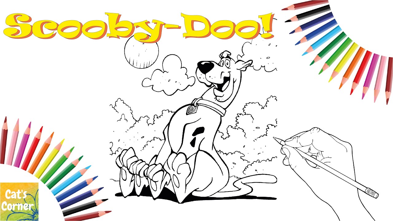 Scooby Doo Colouring Page YouTube scooby-doo-colouring-page-youtube