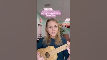 Basic fingerpicking pattern on the #ukulele #ukuleletutorial #ukulelecover #ukulelelesson #ukelele