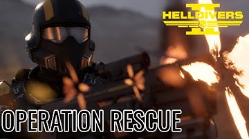 Helldivers 2 Animated Short Film - Operation Rescue (Animated Fan Film)