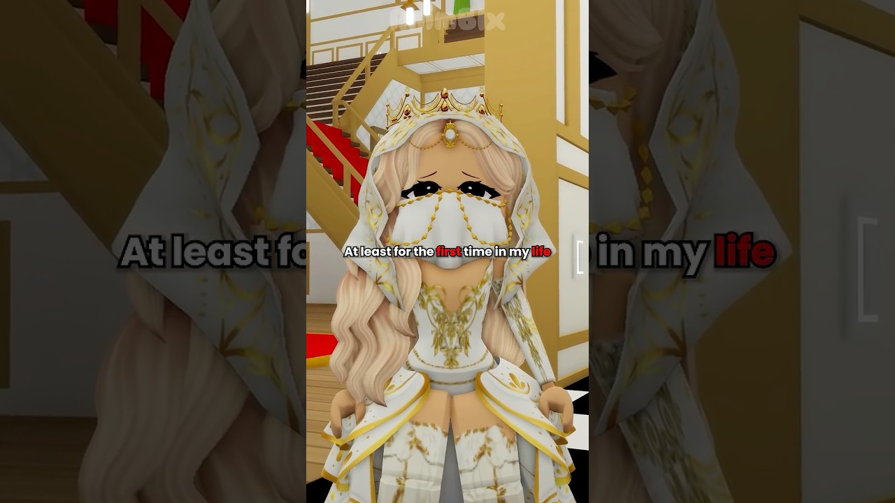 My Face Is A Secret My Father Forces Me To Hide…😢 #roblox #robloxedit