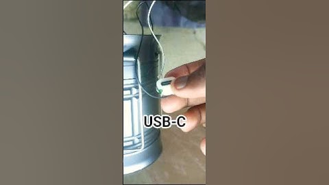 How I modded my lantern from micro-usb to USB-C #shorts #hardwaremods #diy