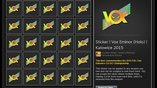 How Many Vox Eminor Holos Does This Guy Have??