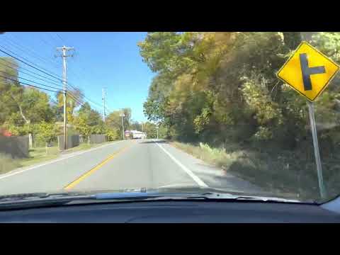 Back Road Trip # 13 - Route 52 Fishkill New York to Route 82 Hopewell Junction, New York 10/21/2022