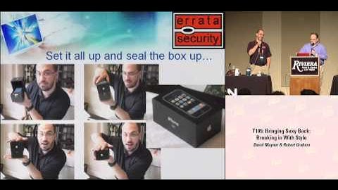 DEFCON 16: Bringing Sexy Back: Breaking in with Style