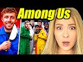 Americans React To SIDEMEN AMONG US IN REAL LIFE (YOUTUBER EDITION)