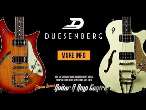 Duesenberg Starplayer TV Outlaw Guitar at Steven James Guitars