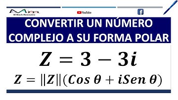 Convertir un número complejo a su forma polar