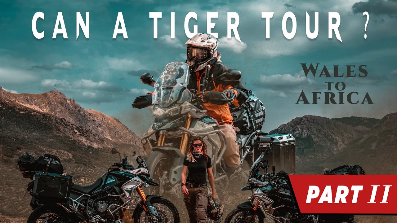 PART TWO - Tiger 900 Rally Pro properly tested - Wales to Africa