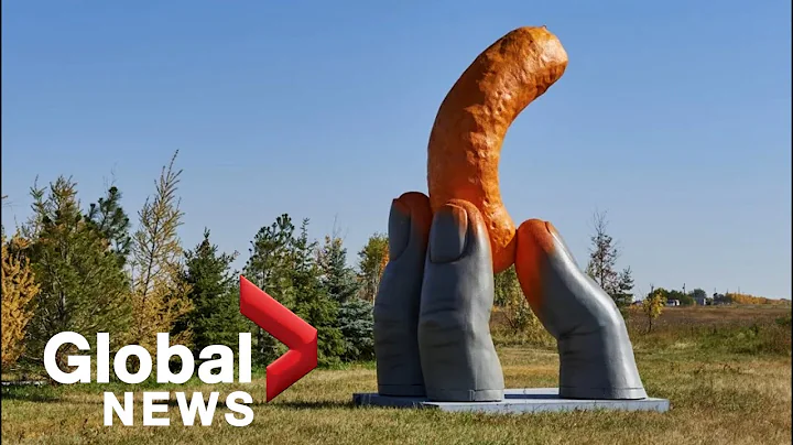 Giant Cheetos landmark draws trourists to small Al...