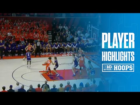 Tre Singleton Highlights vs. Illinois | Northwestern Basketball | 02/04/2026