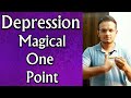 Acupression point for depression  treat depression without drug pressing this  acupressure point