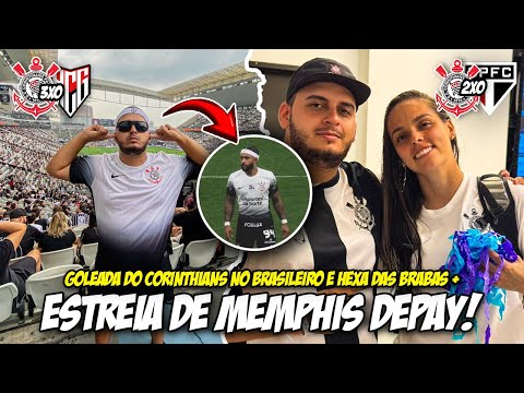 ESTREIA DE MEMPHIS DEPAY, GOLEADA COM SHOW DE ROMERO + BRABAS CAMPEÃS • FIM DE SEMANA DE CORINTHIANS