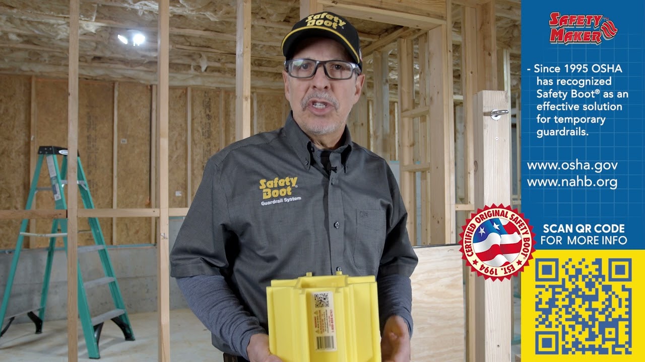 Job-Built Guardrail vs Safety Boot® Guardrail System