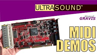 Gravis UltraSound PnP - MIDI Demos with WinDecks