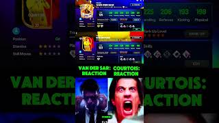 Van Der Sar VS Courtois GK In FC Mobile 🔥 #fifamobile #fcmobileid #messipsg