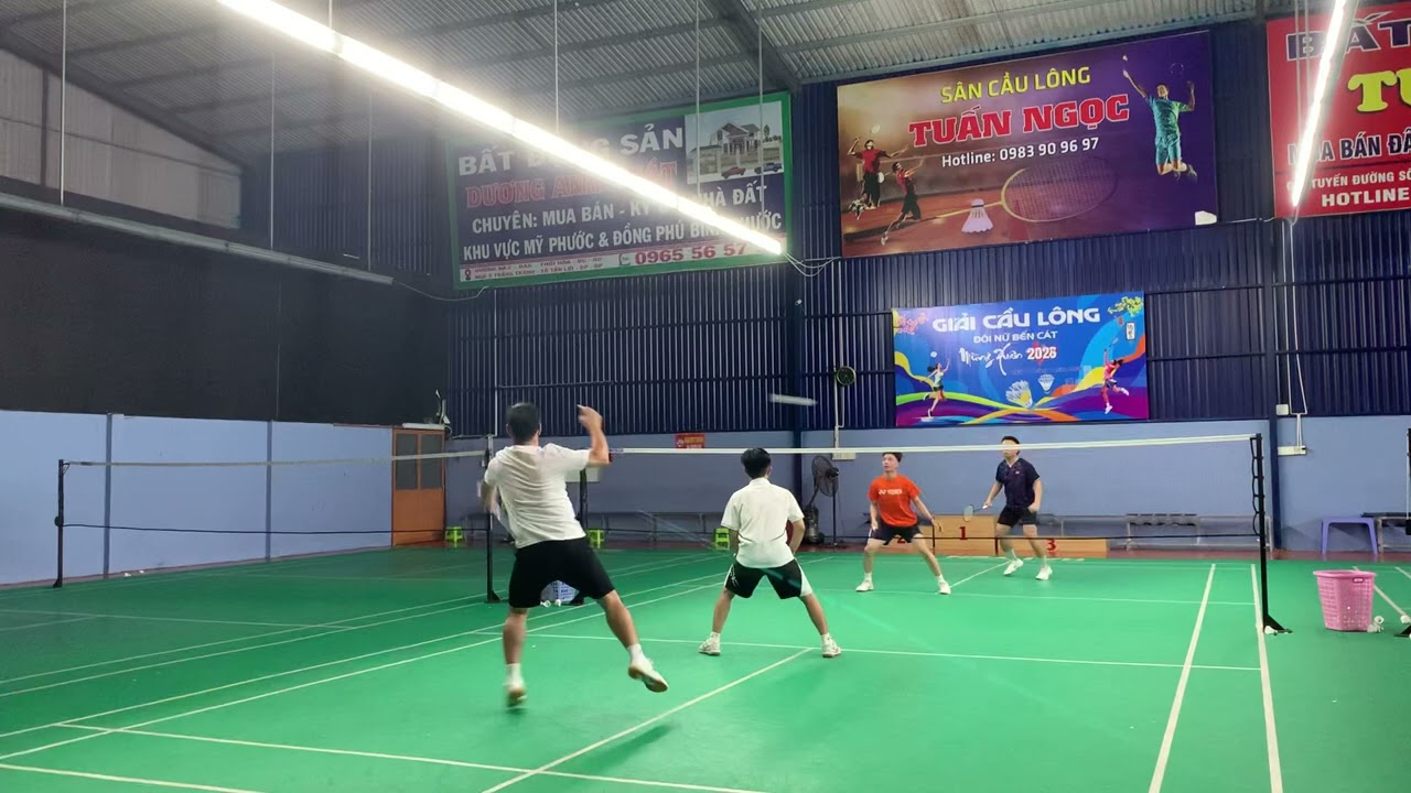 Cường Yonex/Paul Trung gặp Nhân Phan/bạn set 7