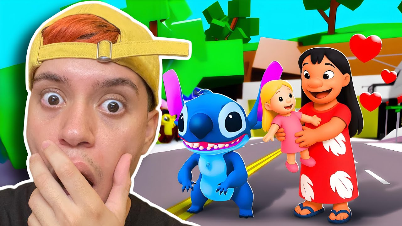 SOBREVIVENDO AO FILME LILO E STITCH NO ROBLOX!!