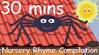 Incy Wincy Spider And Lots More Nursery Rhymes! 30 minutes!