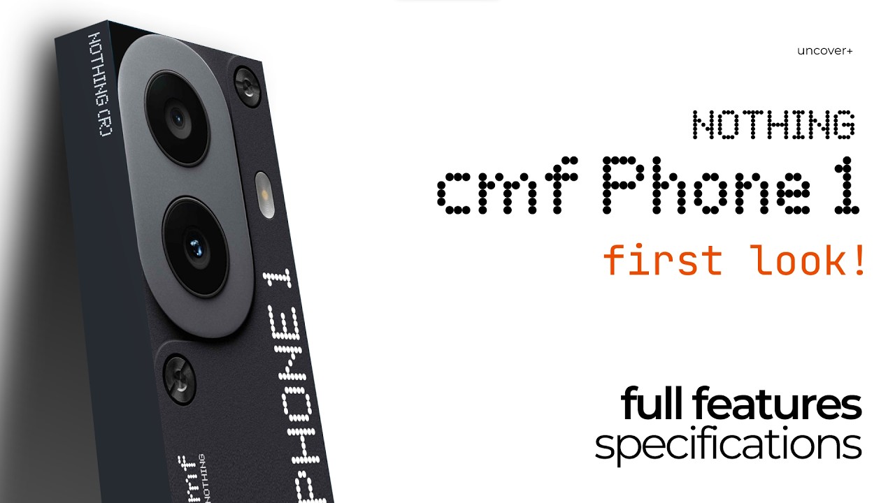 CMF Phone 1 FIRST LOOK and FULL SPECS! - YouTube