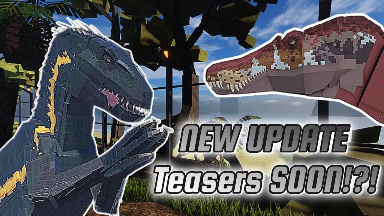 NEW Update Teasers Soon!?! | Jurassic Blocky - YouTube