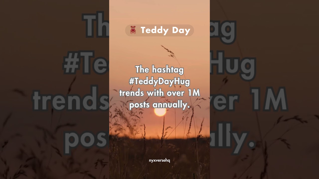 🧸 The Surprising History of Teddy Day! | Valentine’s Week Special