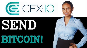 How To Send Bitcoin From CEX.IO (2025)