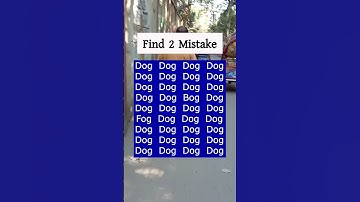 5 Seconds For You To Spot . Try Your Skills  #brainteaser #search #find #puzzle