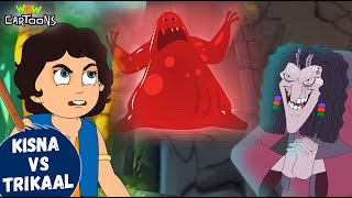 Jelly Monster से होगा Kisna का मुकाबला | Cartoon Stories In Hindi | Kisna Vs Trikaal | #spot